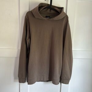 Cuts split hem hoodie